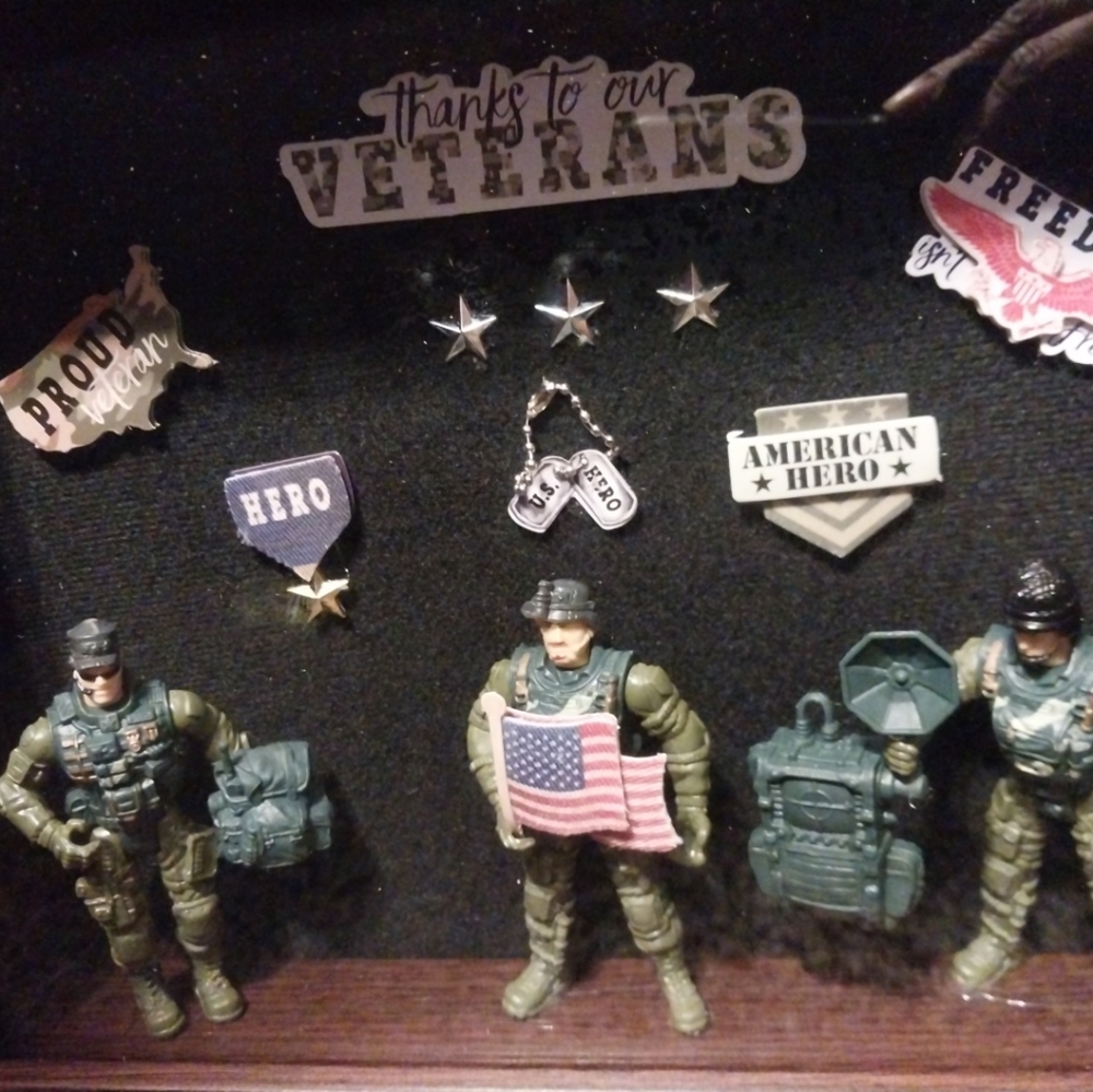 Military Shadow Box